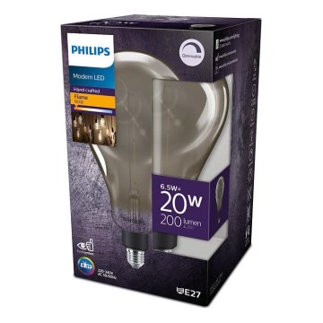 LED Prigušiva žarulja Philips A160 E27/6,5W/230V 1800K