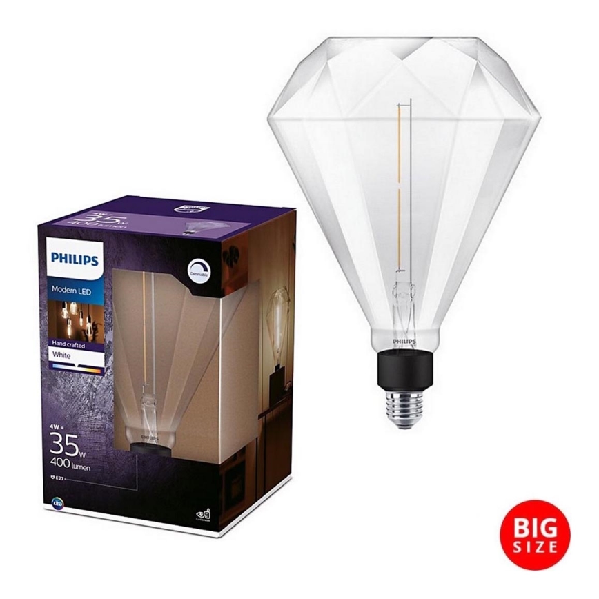 LED Prigušiva žarulja Philips E27/4W/230V 3000K