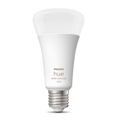 LED Prigušiva žarulja Philips Hue White And Color Ambiance A67 E27/13,5W/230V 2000-6500K