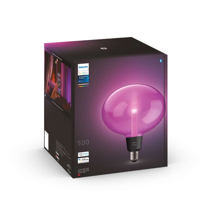 LED Prigušiva žarulja Philips Hue White And Color Ambiance E27/6,5W/230V 2000-6500K