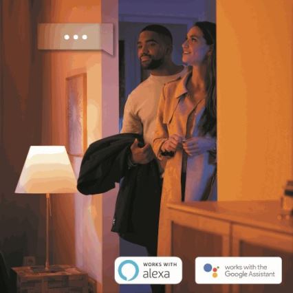 LED Prigušiva žarulja Philips Hue WHITE AMBIANCE 1xE27/8,5W/230V 2200-6500K + DU