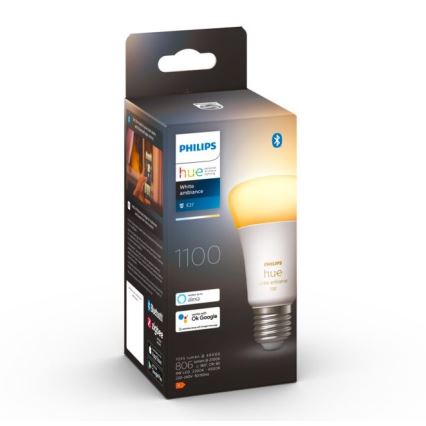 LED Prigušiva žarulja Philips Hue WHITE AMBIANCE E27/8W/230V 2200-6500K