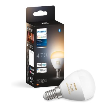 LED Prigušiva žarulja Philips Hue WHITE AMBIANCE P45 E14/5,1W/230V 2200-6500K