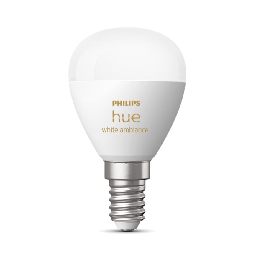 LED Prigušiva žarulja Philips Hue WHITE AMBIANCE P45 E14/5,1W/230V 2200-6500K