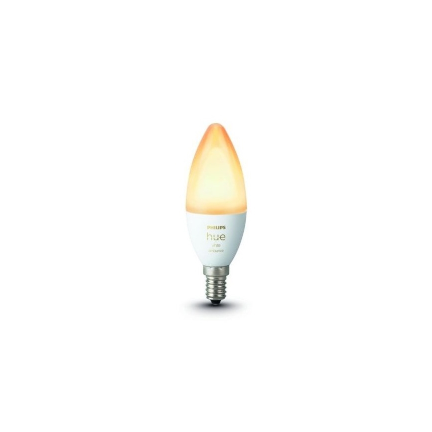 LED Prigušiva žarulja Philips Hue WHITE AMBIANCE B39 E14/5,2W/230V 2200K - 6500K