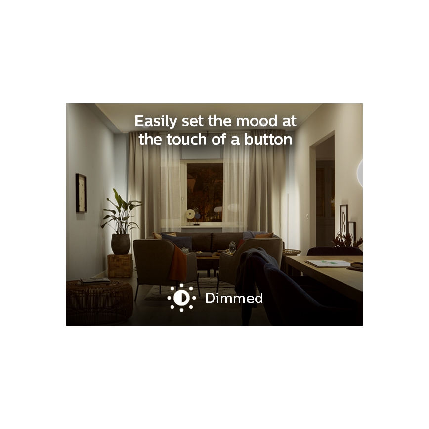 LED Prigušiva žarulja Philips Hue WHITE E14/5,5W/230V 2700K