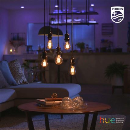 LED Prigušiva žarulja Philips Hue WHITE FILAMENT A60 E27/7W/230V 2100K