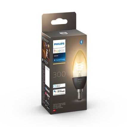 LED Prigušiva žarulja Philips Hue WHITE FILAMENT E14/4,5W/230V 2100K