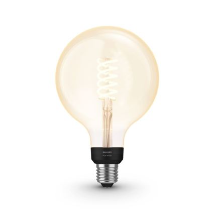 LED Prigušiva žarulja Philips Hue WHITE FILAMENT G125 E27/7W/230V 2100K