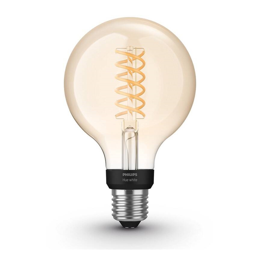 LED Prigušiva žarulja Philips Hue WHITE FILAMENT G93 E27/7,2W/230V 2100K
