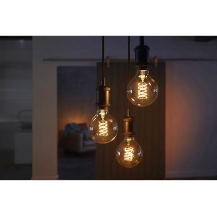 LED Žarulja za prigušivanje Philips HUE WHITE FILAMENT G93 E27/7W/230V