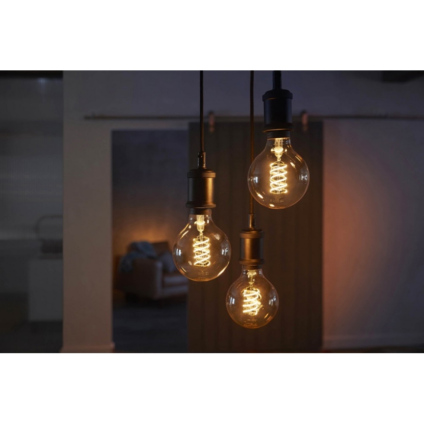 LED Žarulja za prigušivanje Philips HUE WHITE FILAMENT G93 E27/7W/230V