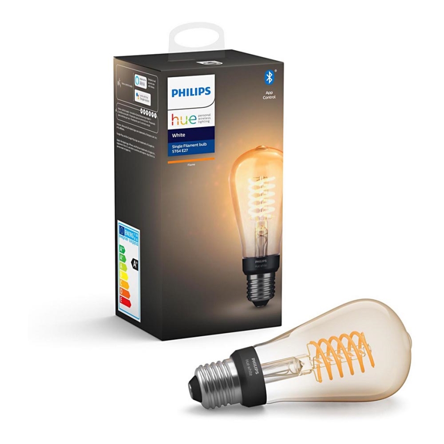 LED Prigušiva žarulja Philips Hue WHITE FILAMENT ST64 E27/7W/230V 2100K