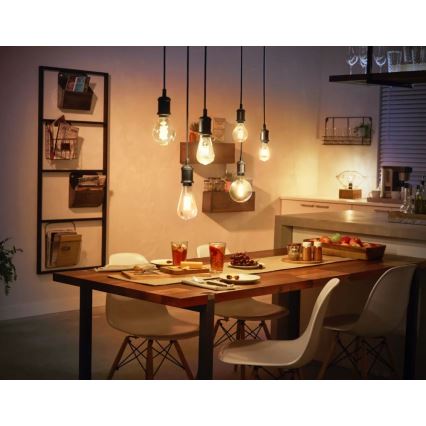 LED Prigušiva žarulja Philips Hue WHITE FILAMENT ST64 E27/7W/230V 2100K