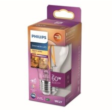 LED Prigušiva žarulja Philips Warm Glow E27/7W/230V 2200-2700K CRI 90