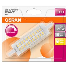 LED Prigušiva žarulja R7s/17,5W/230V 2700K - Osram 118 mm