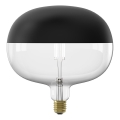 LED prigušiva žarulja s poklopcem FILAMENT E27/6W/230V 1800K crna CRI 90