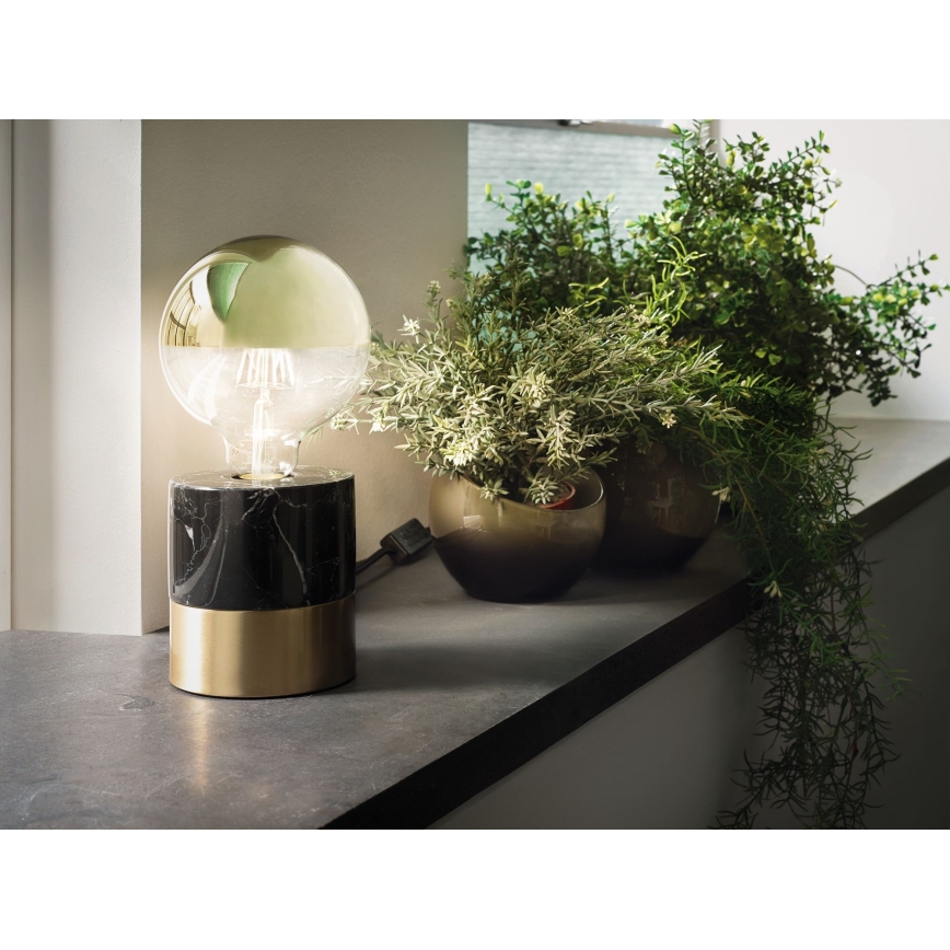 LED Prigušiva žarulja sa zrcalnom kalotom GLOBE G95 E27/6,5W/230V 2700K zlatna - Paulmann 28675