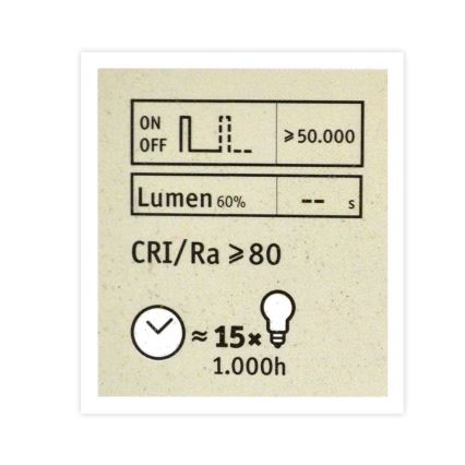 LED Prigušiva žarulja sa zrcalnom kalotom G125 E27/6,5W/230V 2700K - Paulmann 28679