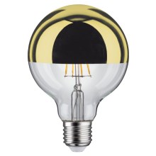 LED Prigušiva žarulja sa zrcalnom kalotom GLOBE G95 E27/6,5W/230V 2700K zlatna - Paulmann 28675