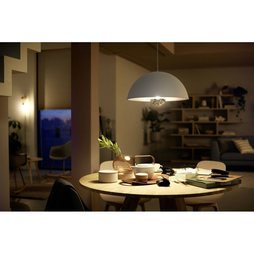LED Prigušiva žarulja sa zrcalnom kalotom DECO Philips G125 E27/7,2W/230V 2700K