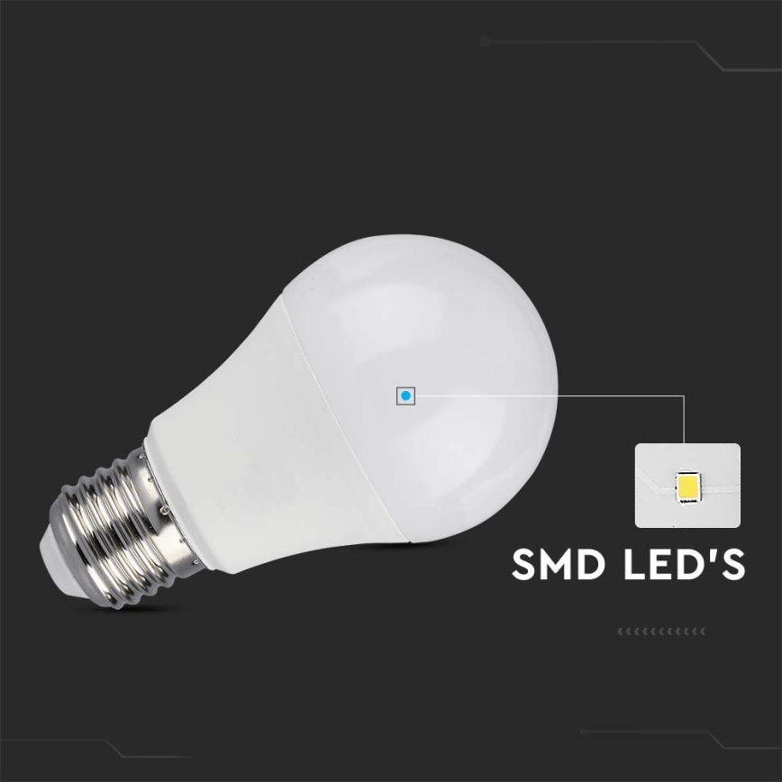 LED Prigušiva žarulja SAMSUNG CHIP A60 E27/11W/230V 3000K
