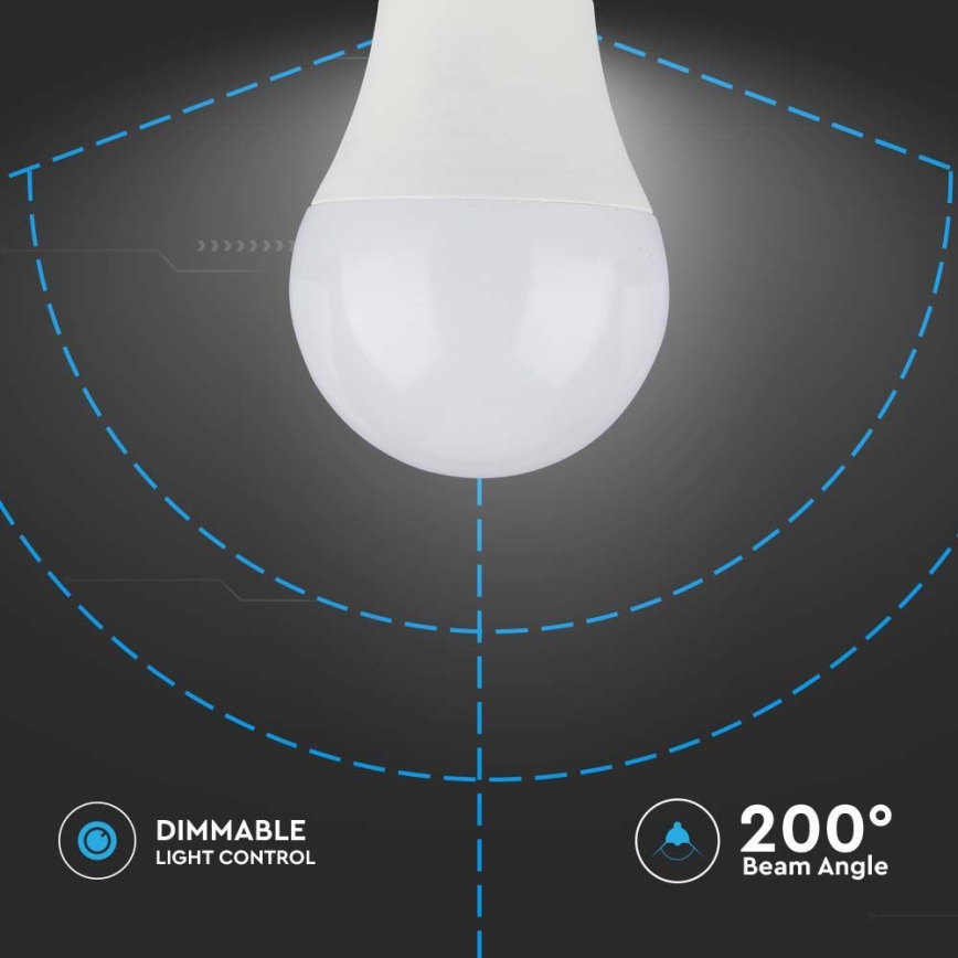 LED Prigušiva žarulja SAMSUNG CHIP A60 E27/11W/230V 3000K