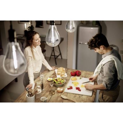 LED prigušiva žarulja SMOKY VINTAGE Philips A160 E27/6,5W/230V 4000K