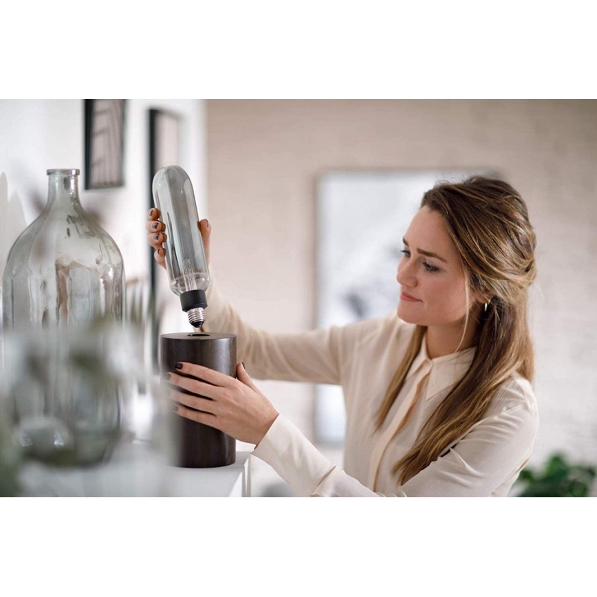 LED prigušiva žarulja SMOKY VINTAGE Philips T65 E27/6,5W/230V 4000K