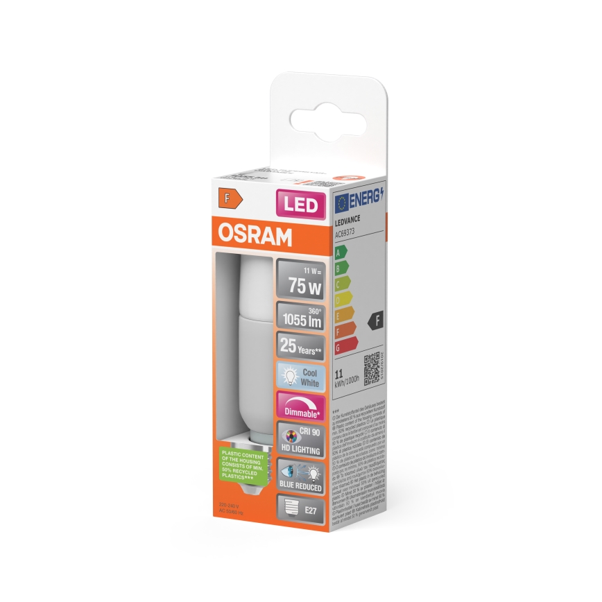 LED prigušiva žarulja STICK E27/11W/230V 4000K CRI 90 - Osram