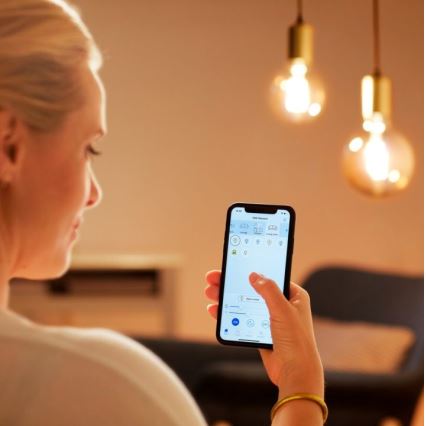 LED Prigušiva žarulja VINTAGE FILAMENT C35 E14/4,9W/230V 2000-5000K CRI 90 Wi-Fi - WiZ