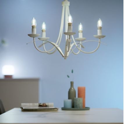 LED Prigušiva žarulja VINTAGE FILAMENT C35 E14/4,9W/230V 2000-5000K CRI 90 Wi-Fi - WiZ