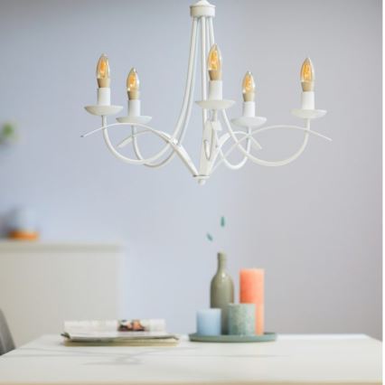 LED Prigušiva žarulja VINTAGE FILAMENT C35 E14/4,9W/230V 2000-5000K CRI 90 Wi-Fi - WiZ