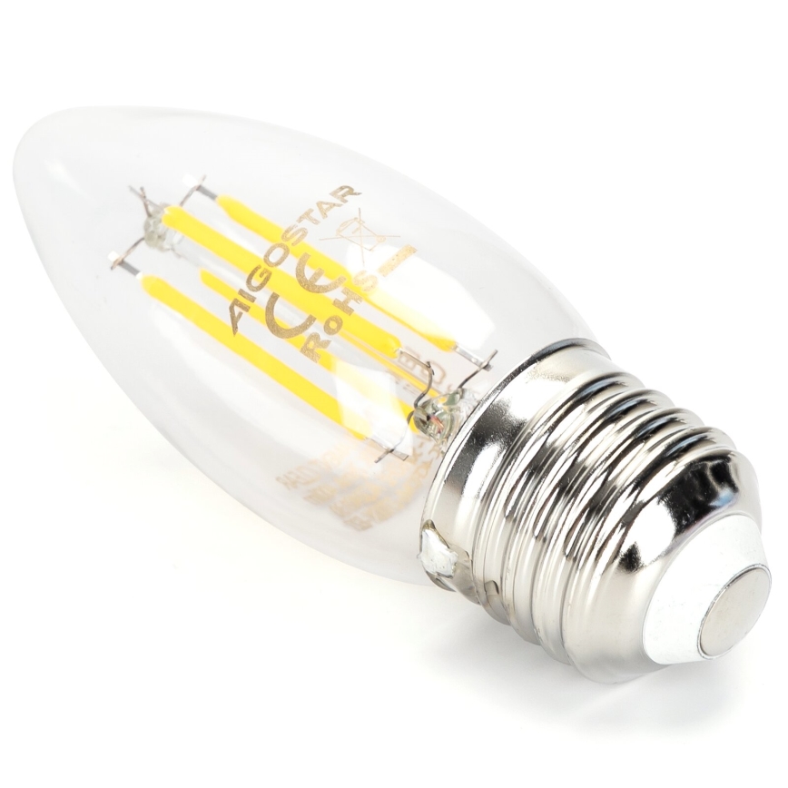 LED Prigušiva žarulja VINTAGE C35 E27/4W/230V 6500K - Aigostar