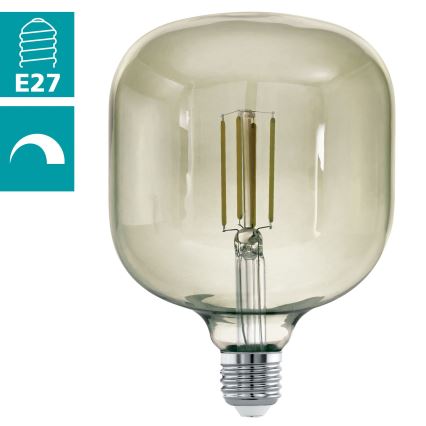 LED Prigušiva žarulja VINTAGE E27/4W/230V 3000K  - Eglo 12597