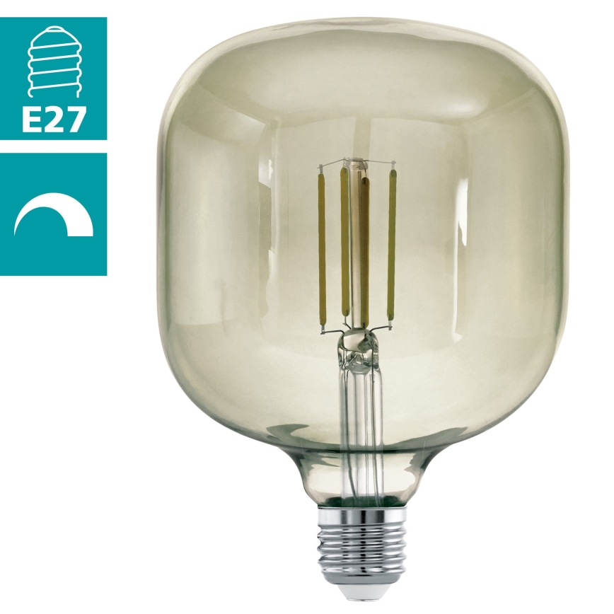 LED Prigušiva žarulja VINTAGE E27/4W/230V 3000K  - Eglo 12597