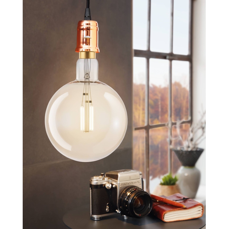 LED Prigušiva žarulja VINTAGE G200 E27/4W/230V 2200K - Eglo 12593