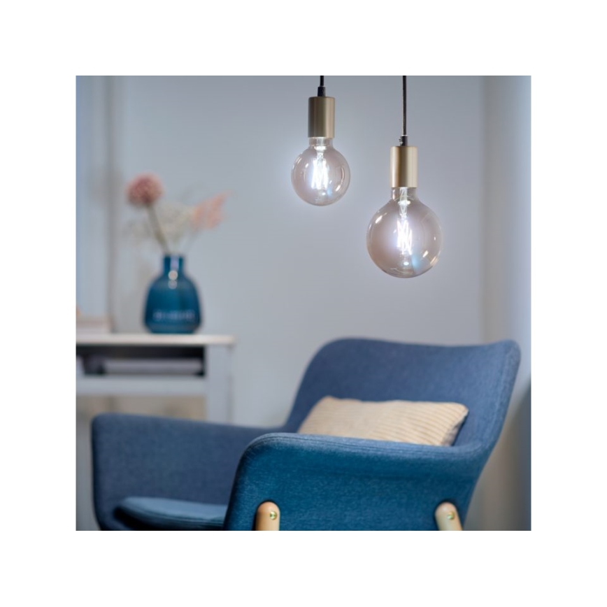 LED Prigušiva žarulja VINTAGE FILAMENT G95 E27/6,7W/230V 2000-5000K CRI 90 Wi-Fi - WiZ