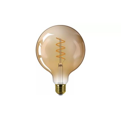 LED Prigušiva žarulja VINTAGE Philips G125 E27/5,5W/230V 2200K