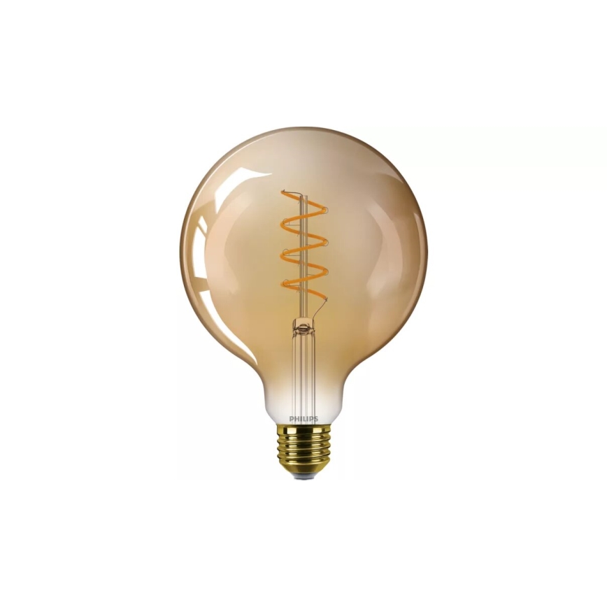 LED Prigušiva žarulja VINTAGE Philips G125 E27/5,5W/230V 2200K