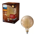 LED Prigušiva žarulja VINTAGE Philips G200 E27/7W/230V 2000K