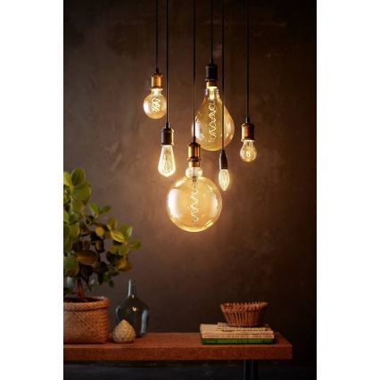 LED Prigušiva žarulja VINTAGE Philips G200 E27/7W/230V 2000K