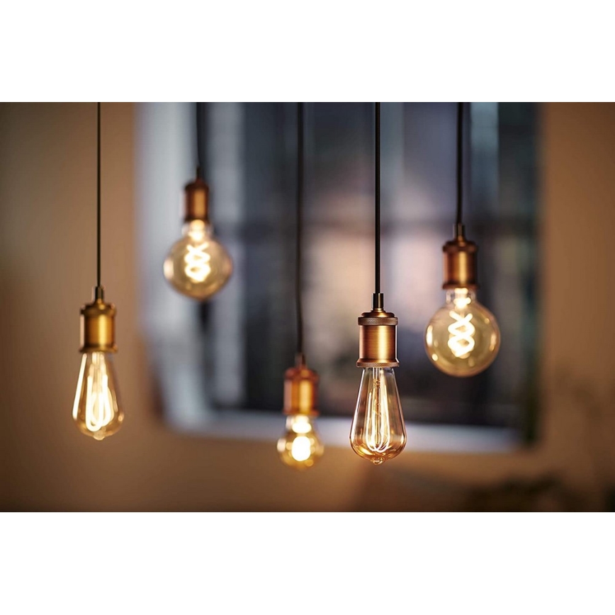 LED prigušiva žarulja VINTAGE Philips G93 E27/4W/230V 1800K