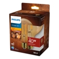 LED Prigušiva žarulja VINTAGE Philips G95 E27/7W/230V 1800K