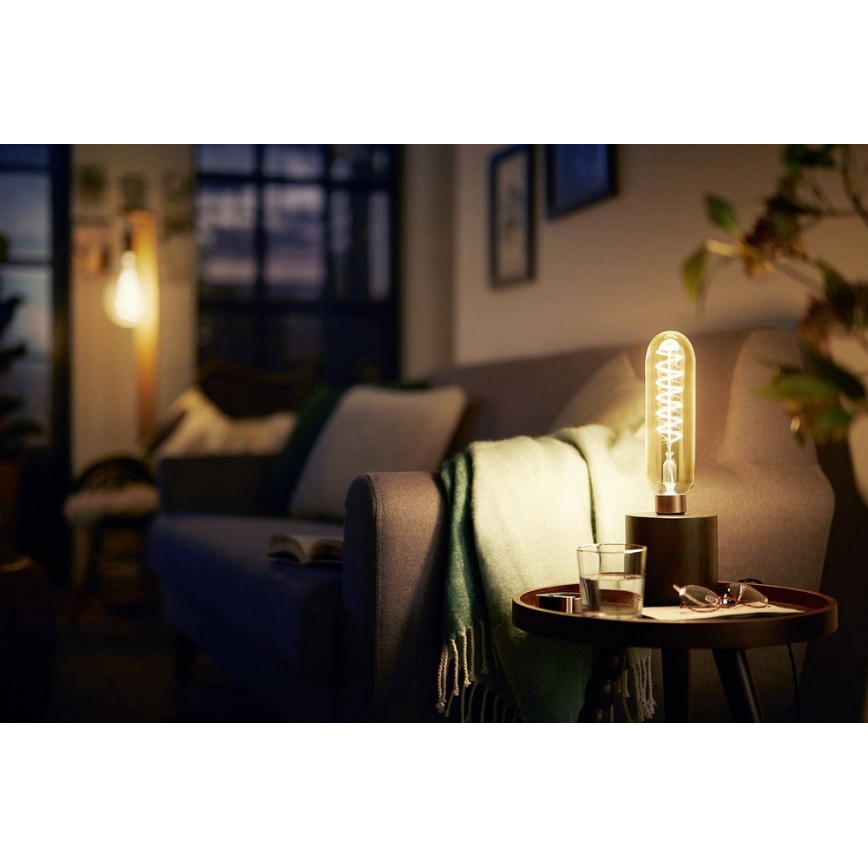 LED prigušiva žarulja VINTAGE Philips T65 E27/6,5W/230V 2000K