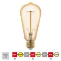LED Prigušiva žarulja VINTAGE ST64 E27/4W/230V 2200K - STEPDIMMING - Eglo 12863