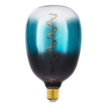 LED prigušiva žarulja VINTAGE T120 E27/4W/230V 2000K plava - Eglo 110224