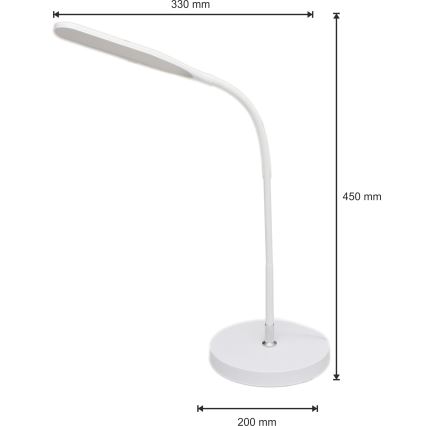 LED Dimabilna lampa 3u1 LED/10W/230V 3000/4000/6000K CRI 90 bijela