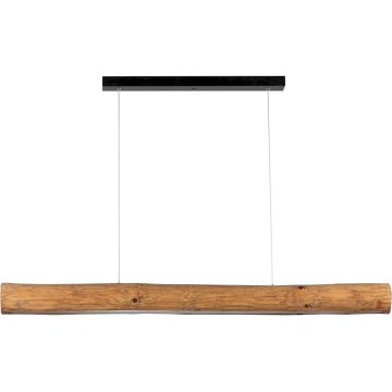 LED prigušivač luster na užetu LUCAS LED/33W/230V borovina