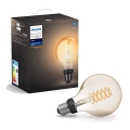 LED prigušivačka Philips Hue WHITE FILAMENT G93 E27/7,2W/230V 2100K